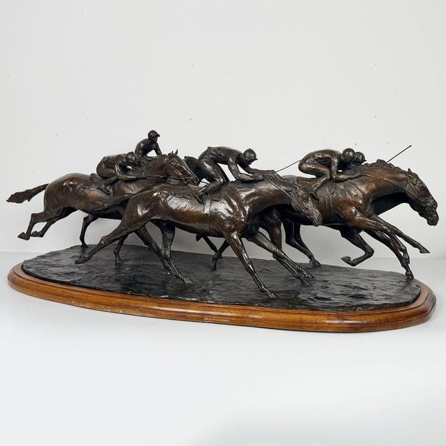 1970s John Rattenbury Skeaping, A Group of Five Racehorses, Photograph For Sale - Image 5 of 12