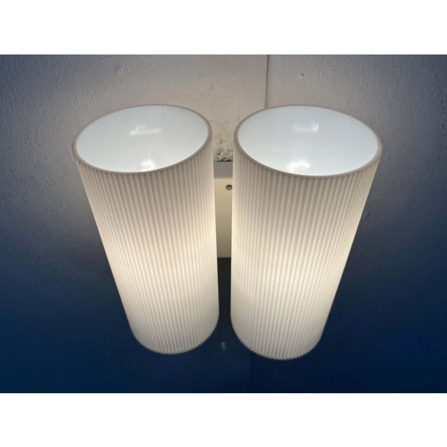 Mid-Century Modern Minimalist Double Wall Lamp from Erco, Germany, 1960s For Sale - Image 17 of 18