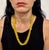 158 Gm of 18 Karat Gold With 18 Strand 24 " Long Lariat & Heavy Clasp Necklace For Sale - Image 14 of 18