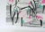 Late 20th Century Water Lotus Blossom Painting in the Style of Wu Guanzhong For Sale - Image 5 of 8