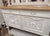 19th Century Gustavian-Style Swedish Painted Buffet With Carved Detail and Mirror Hutch For Sale - Image 10 of 11