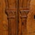 1970-1979 France Rich Walnut Brown Carved Walnut Gothic-Arch Buffet For Sale - Image 4 of 11