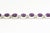 Late 20th Century Mexican Sugilite Oval Link Sterling Silver Bracelet For Sale - Image 4 of 10
