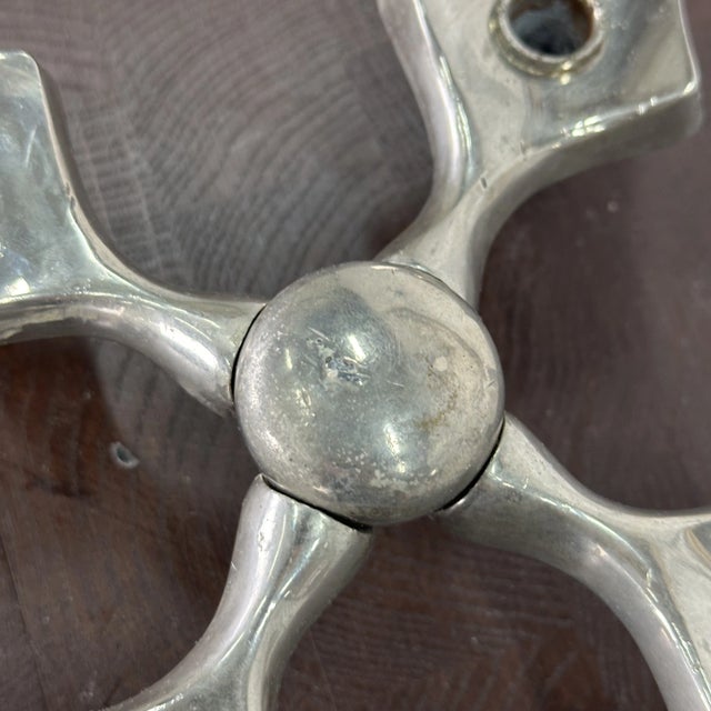 Star Nail Candlestick by Fritz Nagel and Caesar Stoffi For Sale - Image 10 of 11