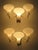 Italian midcentury modern design sconces wall lamps LP12 model designed by Ignazio Gardella and produced by Azucena with...
