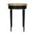 Louis XVI Style Ebonized Bouillotte Table With Carrara Marble Top For Sale In Austin - Image 6 of 9