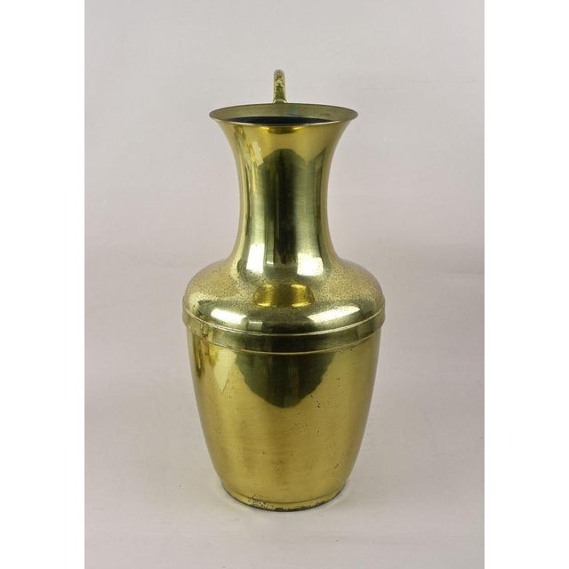 Mid-Century Brass Amphora Vase with Handle, Austria, 1940s-1950s For Sale - Image 11 of 18