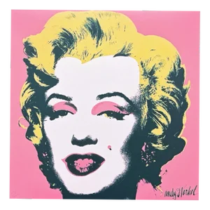 After Andy Warhol, Marilyn Monroe Pink, 1980s, Print