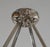 Loys Lucha French Art Deco Pendant Light 1930s - Octagonal Pink Floral Enameled Shade For Sale - Image 11 of 16
