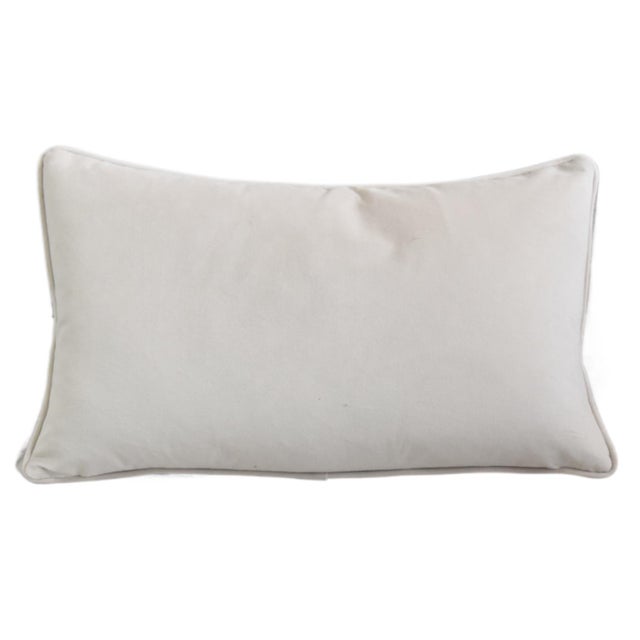 Designer Anna French Thibaut Floral Feather/Down Pillows Set of Two For Sale - Image 4 of 5