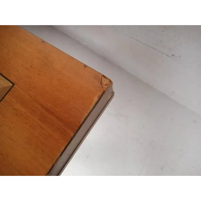 Brown Mid-Century Modern Danish Adjustable Coffee Table For Sale - Image 8 of 10