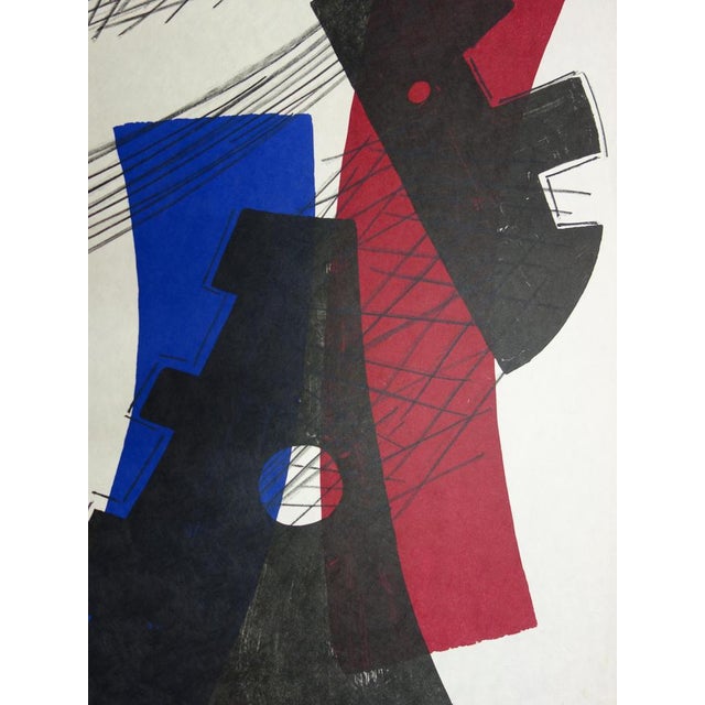 Berto LARDERA Moon Crystals Original lithograph Signed in pencil Numbered / 65 copies On Japanese paper, 76 x 56 cm...