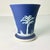 1950s Vintage Hellenistic Mediterranean Neoclassical English Wedgwood Jasperware Urn Vase. For Sale - Image 10 of 12