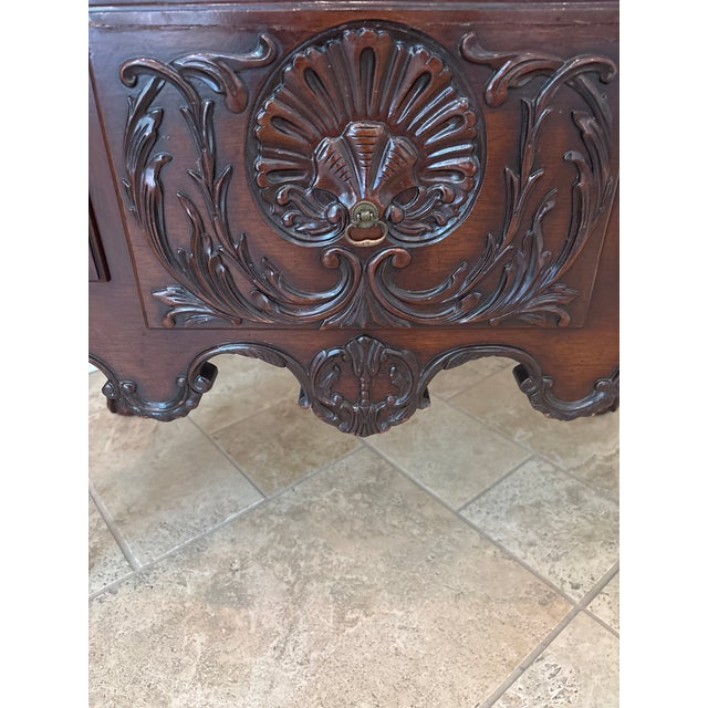 Tomlinson 1930s Mahogany Armoire by Tomlinson of High Point/Williamsburg Galleries For Sale - Image 4 of 9