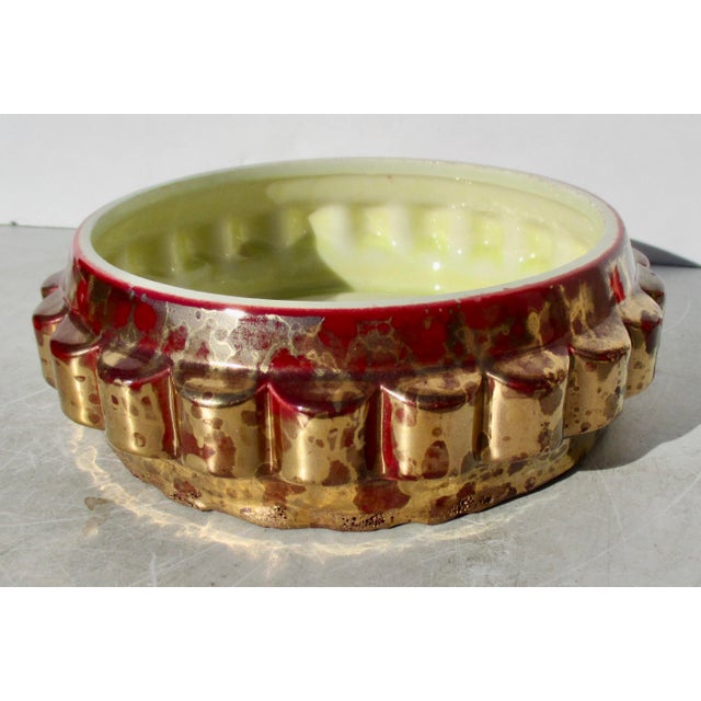 Art Deco Sevres Porcelain Art Deco Low Bowl Circa 30s For Sale - Image 3 of 9