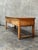19th C French Draper’s Table Farmhouse Harvest Work Table 83” For Sale - Image 13 of 18