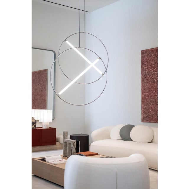 Metal ED46.03 Hanging Lamp by Edizioni Design For Sale - Image 7 of 13