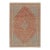 Vintage Ersari Rug in Red With Blue and Beige-Brown Patterns, From Rug & Kilim For Sale