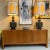 1970s Large Mid Century Bronze Color Brown Gold and Black Brutalist Lamps - a Pair For Sale - Image 4 of 9