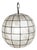 Capiz Shell Globe Coastal Contemporary Pendant Light 12" For Sale