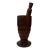 Beautiful Antique Wooden Mortar and Pestle For Sale