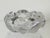 A heavy blown glass bowl in a free form lobed shape with intentional bubbles. Attributed to Ercole Barovier. From Italy...