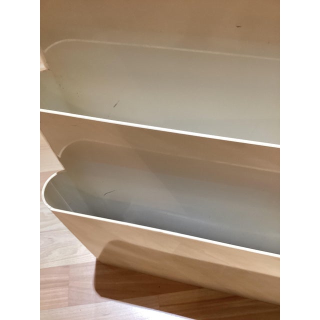 Ivory 4675 Magazine Rack by Giotto Stoppino for Kartell, 1970s For Sale - Image 8 of 11