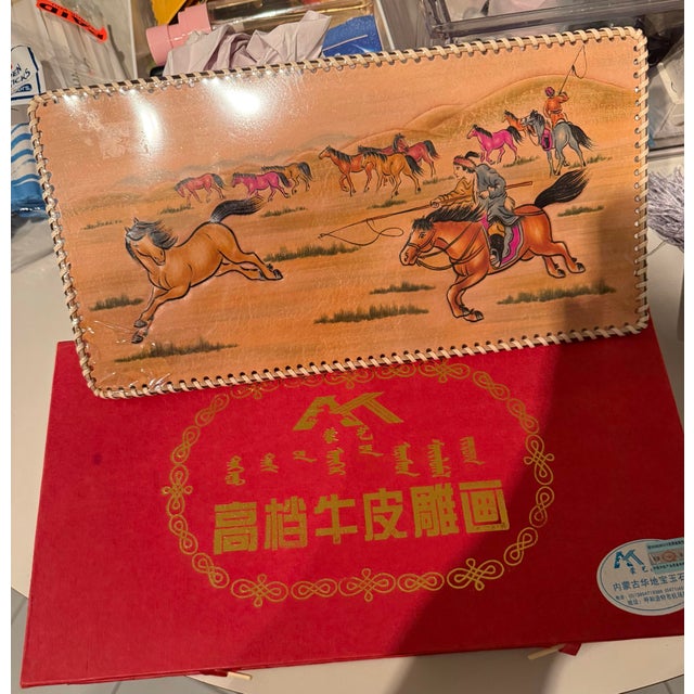 The Skin Carves the Artware Leather Sculptures For Sale - Image 4 of 7