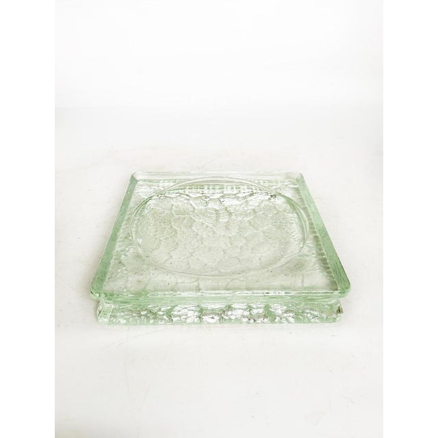 Molded glass ashtray attributed to Le Corbusier for Saint-Gobain, made in France in the 1930s. This iconic modernist piece...