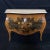 French Marble Topped Louis XVI Bombe Commode With Intricate Marquetry For Sale - Image 9 of 9