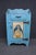 Country Painted Milk Cupboard With Blue Birds For Sale - Image 4 of 16