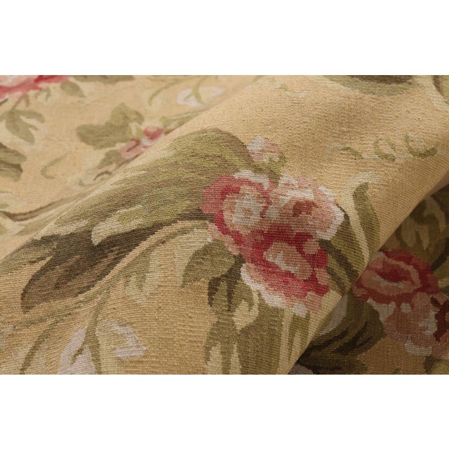 Vintage Chinese Aubusson Rug, 08'10 X 12'03 For Sale In Dallas - Image 6 of 10