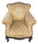 Louis XV English Lounge Chair in Mahogany For Sale
