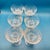 Transparent 1970s Cristal D’Arques St Germain Crystal Coupe Glasses 9cl Includes Original Box France - Set of 6 For Sale - Image 8 of 12