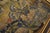 1750s GreenTraditional Scenic Antique English Needlepoint Rug 2'4"x2'7" Silk Flatweave Carpet For Sale - Image 9 of 12