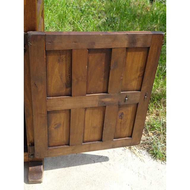 Wood Oak Jam Cupboard, 1950s For Sale - Image 7 of 18