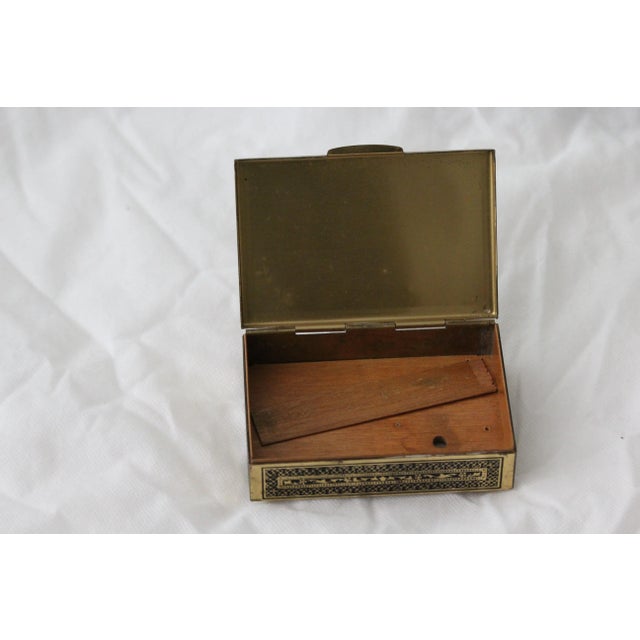 Gold Jewelry Box, France, 1970s For Sale - Image 4 of 10