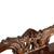 Wood Antique Venetian Mahogany Demilune Console by Eugenio Quarti For Sale - Image 7 of 14