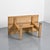 Rectangular tabletop with a solid elm stretcher base, selected for the Les Arcs ski resort. A passionate mountaineer,...