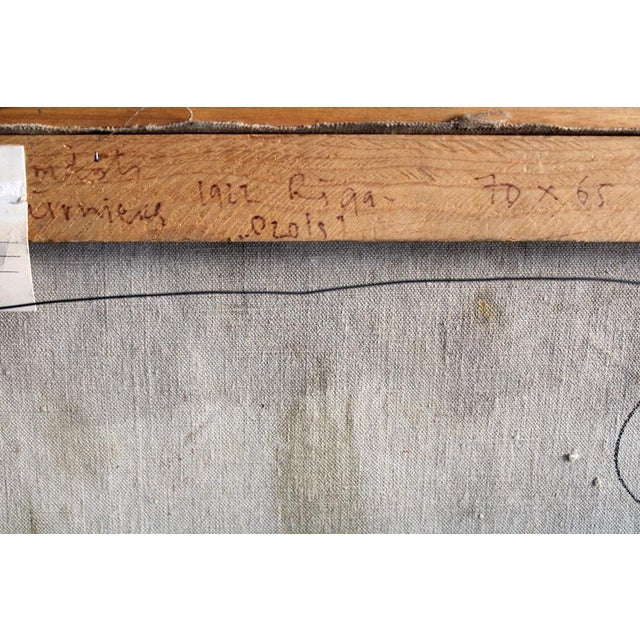 Laimdots Murnieks, Oak Tree, Oil on Canvas For Sale - Image 11 of 14