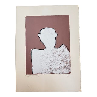 1991 E. J. Gold “Faces of War” Serigraph Print Series One #6 For Sale