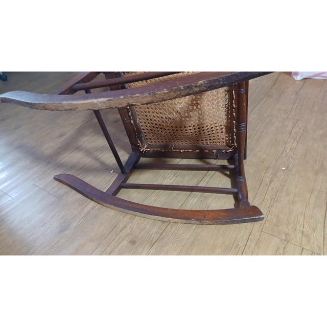 Late 19th Century Late 19th Century Rocking Chair For Sale - Image 5 of 12