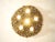 1970s Ceramic Wall Lamp with Floral Ornamentation sehr gute Verarbeitunghochwertige MaterialienMade in Germany Width: 35...