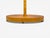 Corona Belysning, Floor Lamp, Wood, Brass, Fabric, Sweden, 1940s For Sale - Image 17 of 18