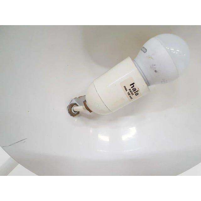 Dutch White Metal Desk Light by Hala Zeist, 1970s For Sale - Image 6 of 7