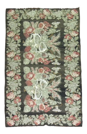 1930s Besserabian Kilim, 6'4'' X 12'5''