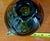 Signed 1968 Dominick Labino Emerald Green Luster Studio Art Glass Vase For Sale - Image 15 of 16