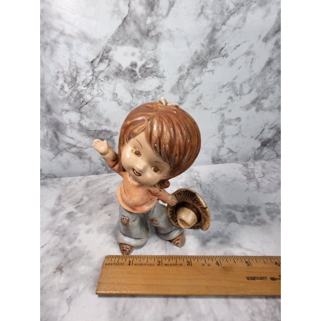 1950s Holt Howard Farm Girl Figurine For Sale - Image 12 of 14