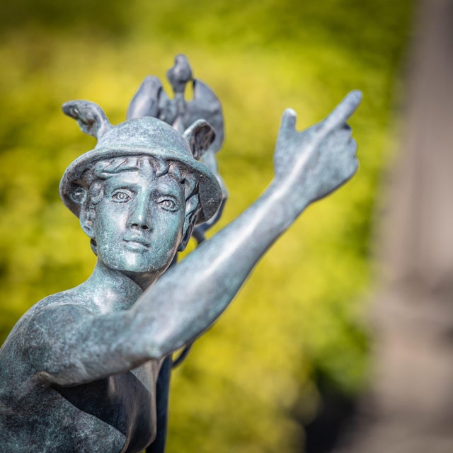 Small Hermes Sculpture, 1900s For Sale - Image 5 of 14