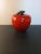 1980s Large 1980s Art Glass Apple Figurine For Sale - Image 5 of 5